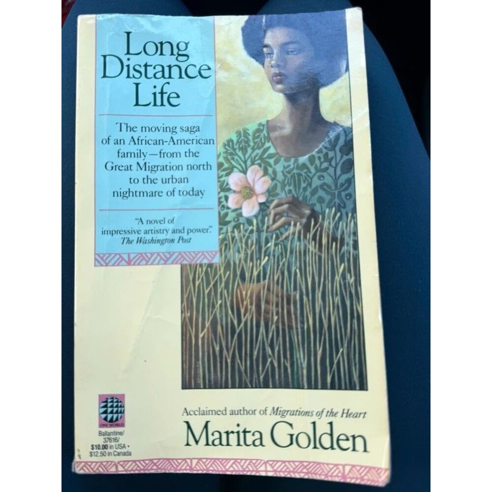 Long Distance Life Marita Golden Vintage Ballantine Black African American Ficti